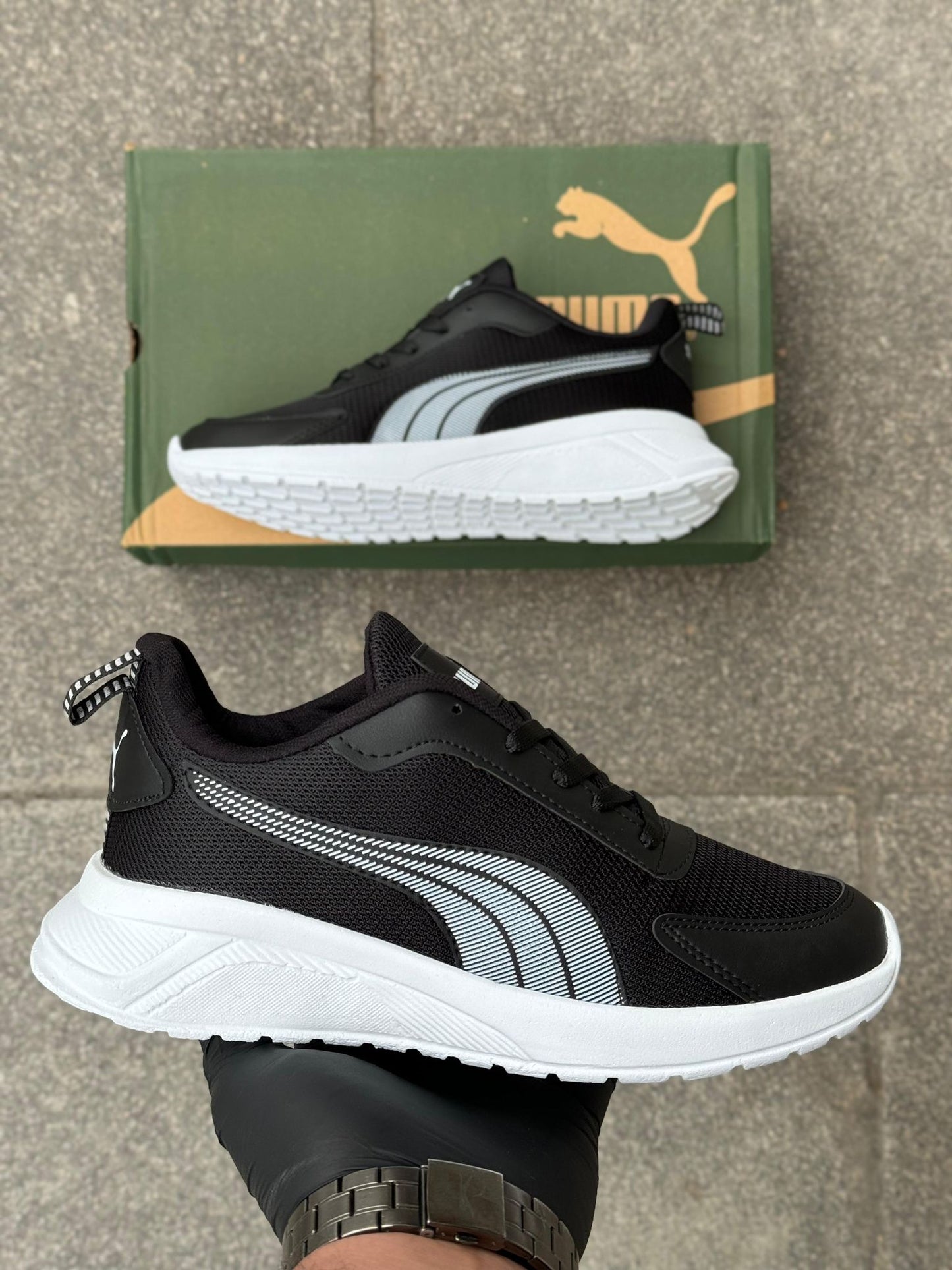 Adidasi Dama Model Nou RS -X NEGRU ALB cod 539