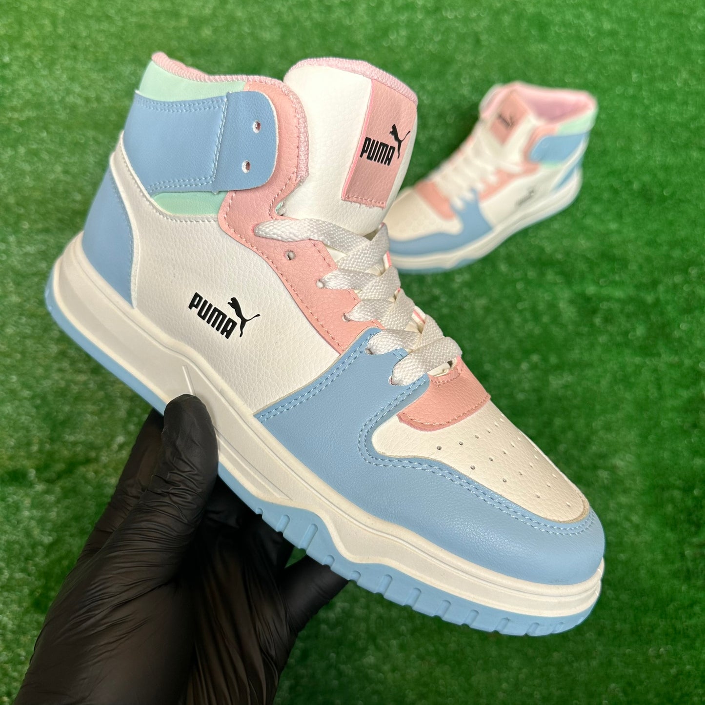 GHETE DAMA BEST COD 599 ALB ROZ ALBASTRU