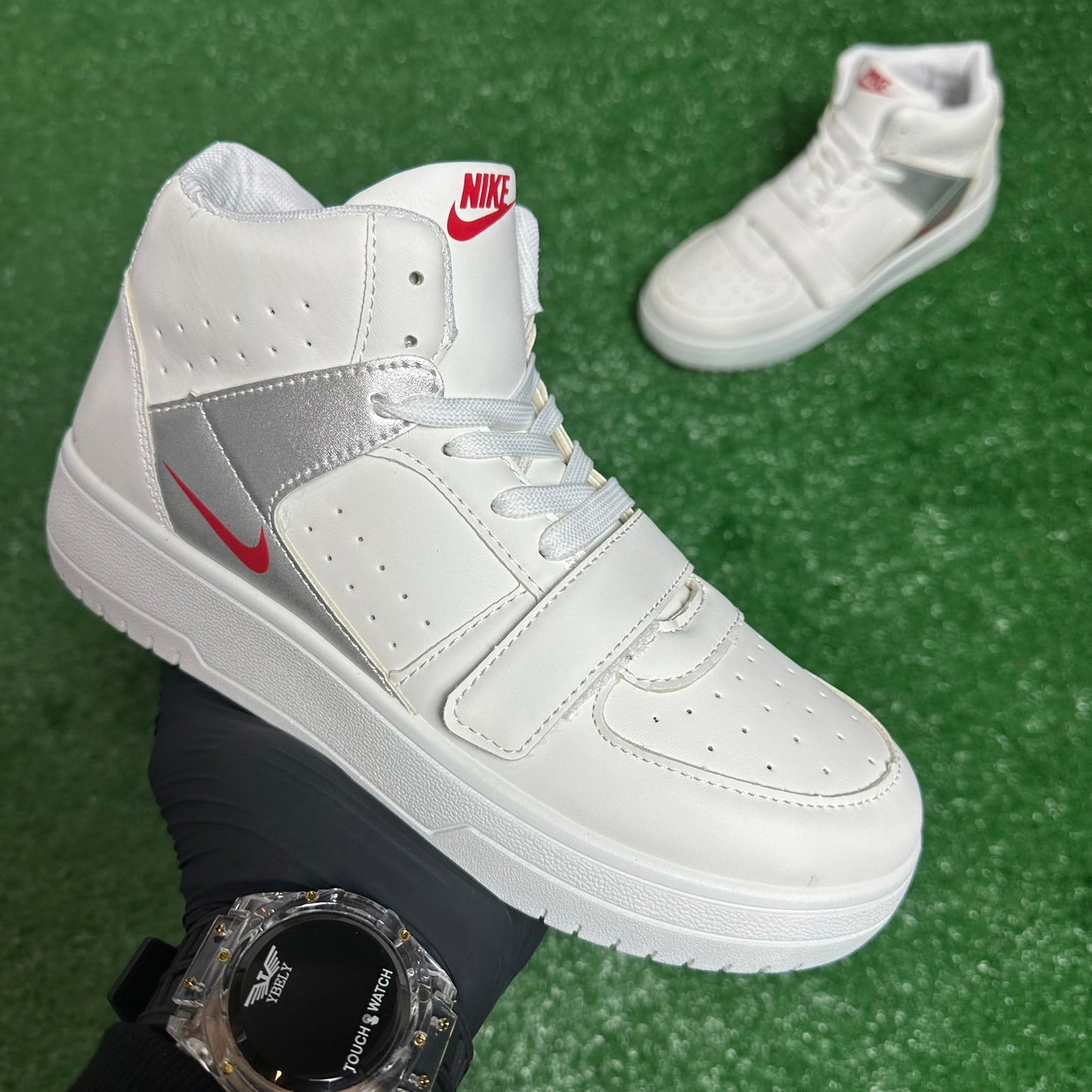 GHETE UNISEX BEST COD 708 ALB ARGINTIU SCAI