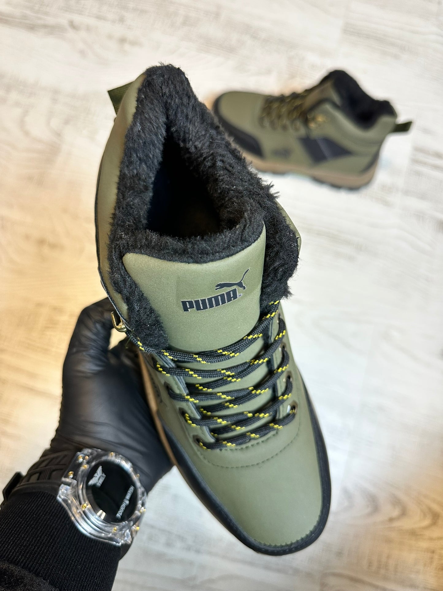 GHETE OUTDOOR KAKI IMBLANITE MODEL NOU COD 405