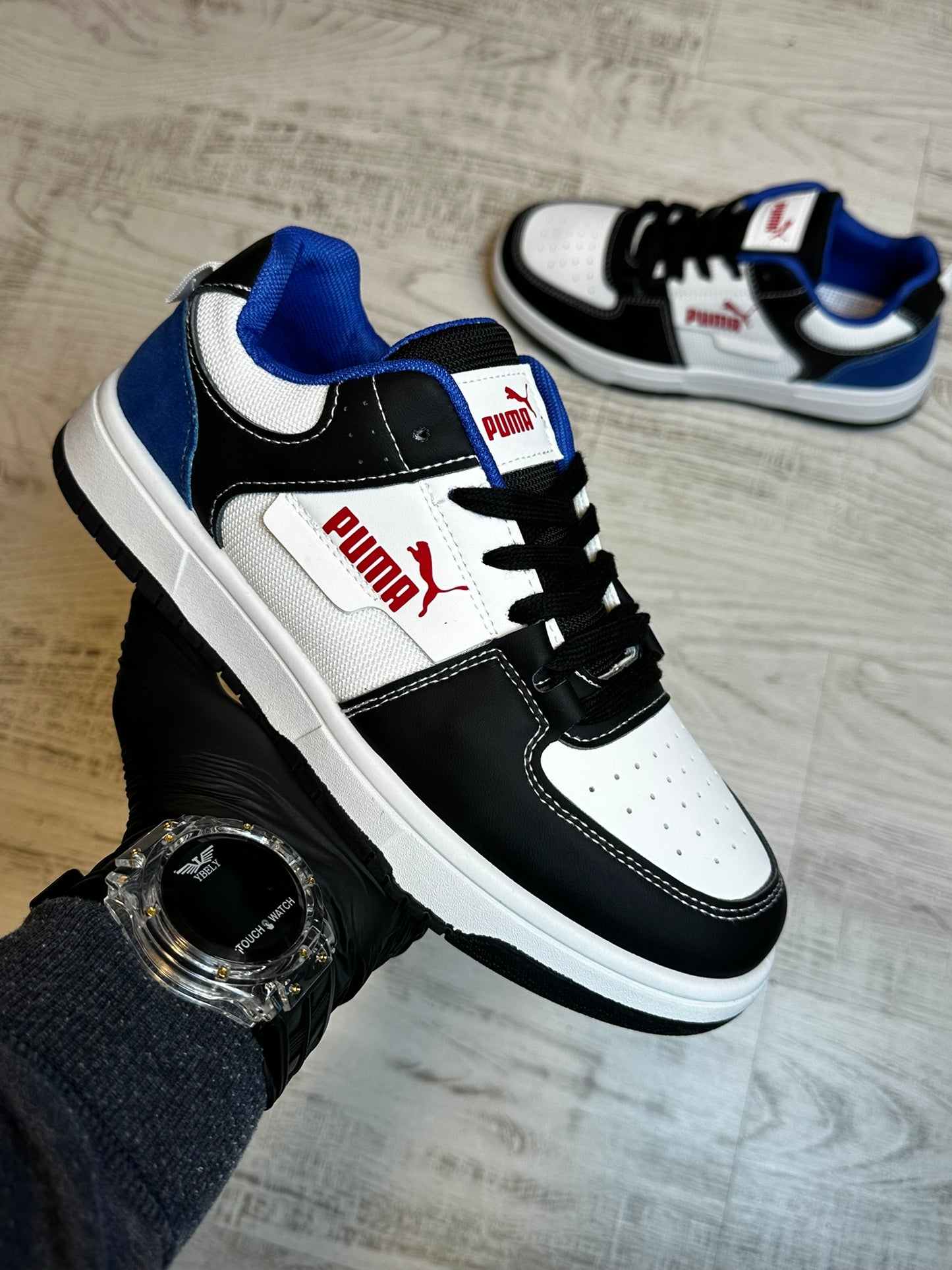 INCALTAMINTE CASUAL NEGRU-ALBASTRU MODEL NOU COD 413