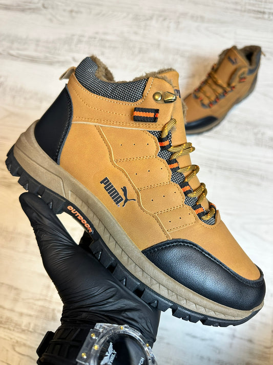 GHETE OUTDOOR CAMEL IMBLANITE MODEL NOU COD 404