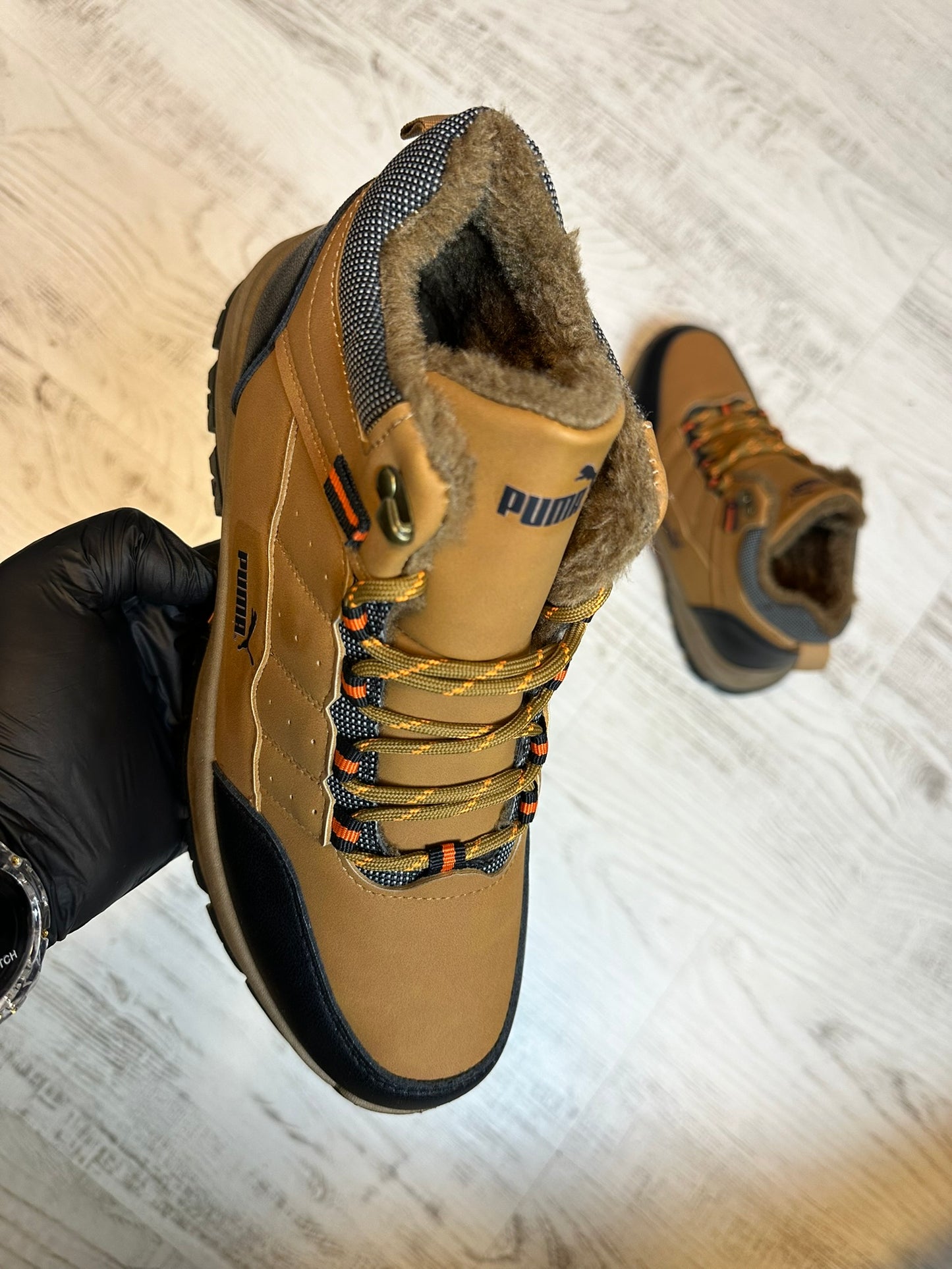 GHETE OUTDOOR CAMEL IMBLANITE MODEL NOU COD 404