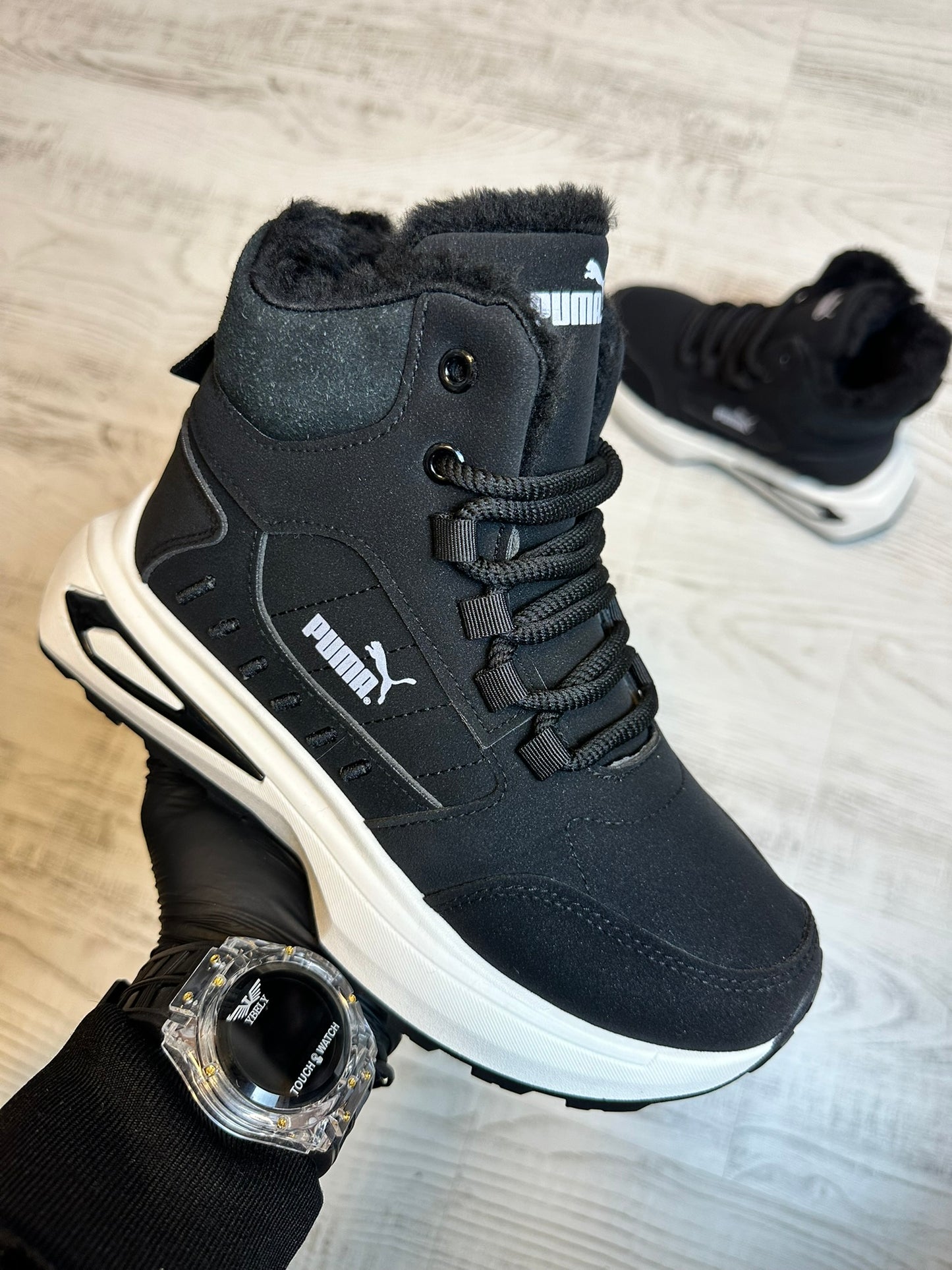 GHETE NEGRE IMBLANITE MODEL NOU COD 403