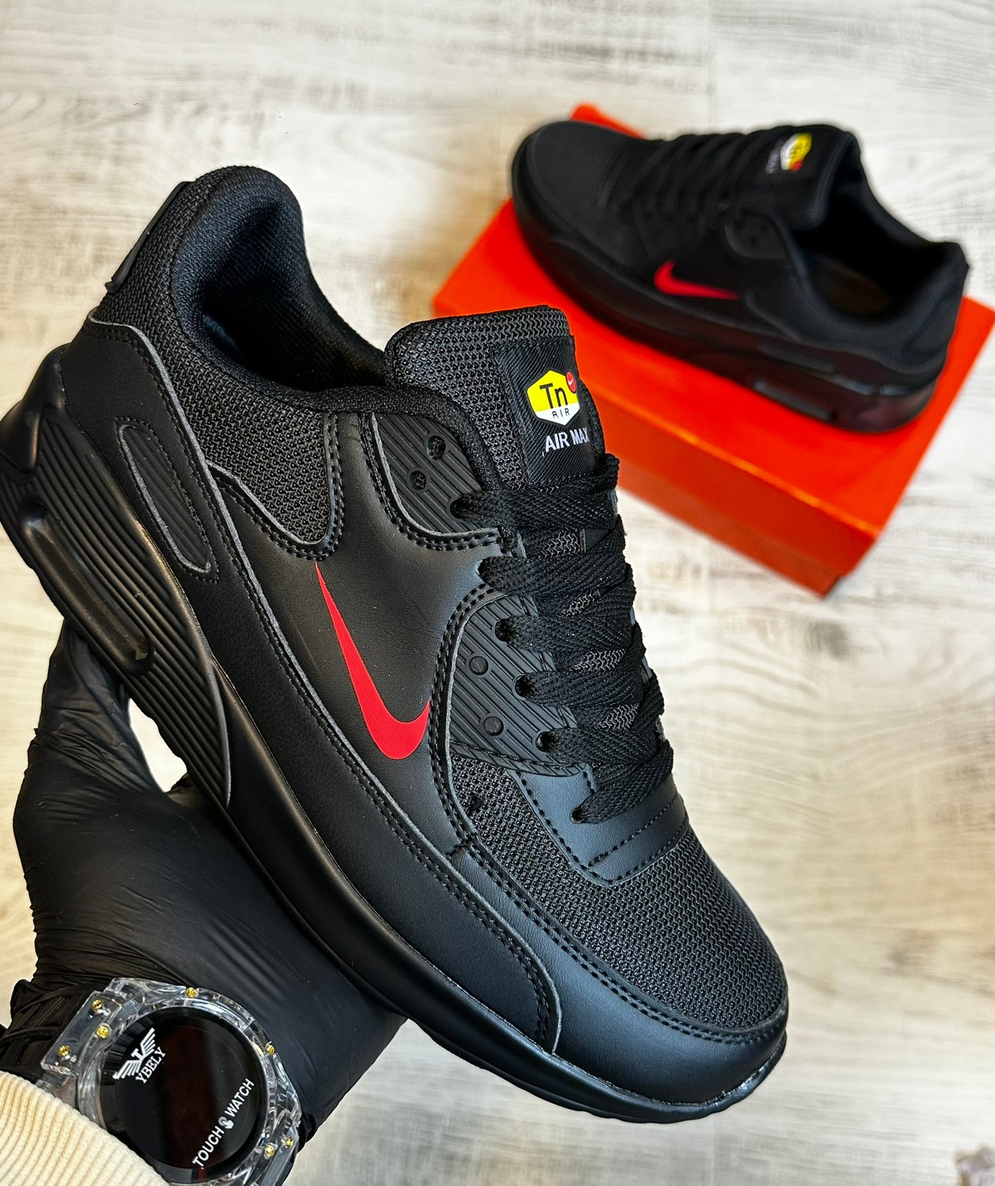 INCALTAMINTE BARBATI AIR MAX NEGRU-NEGRU MODEL NOU COD 442