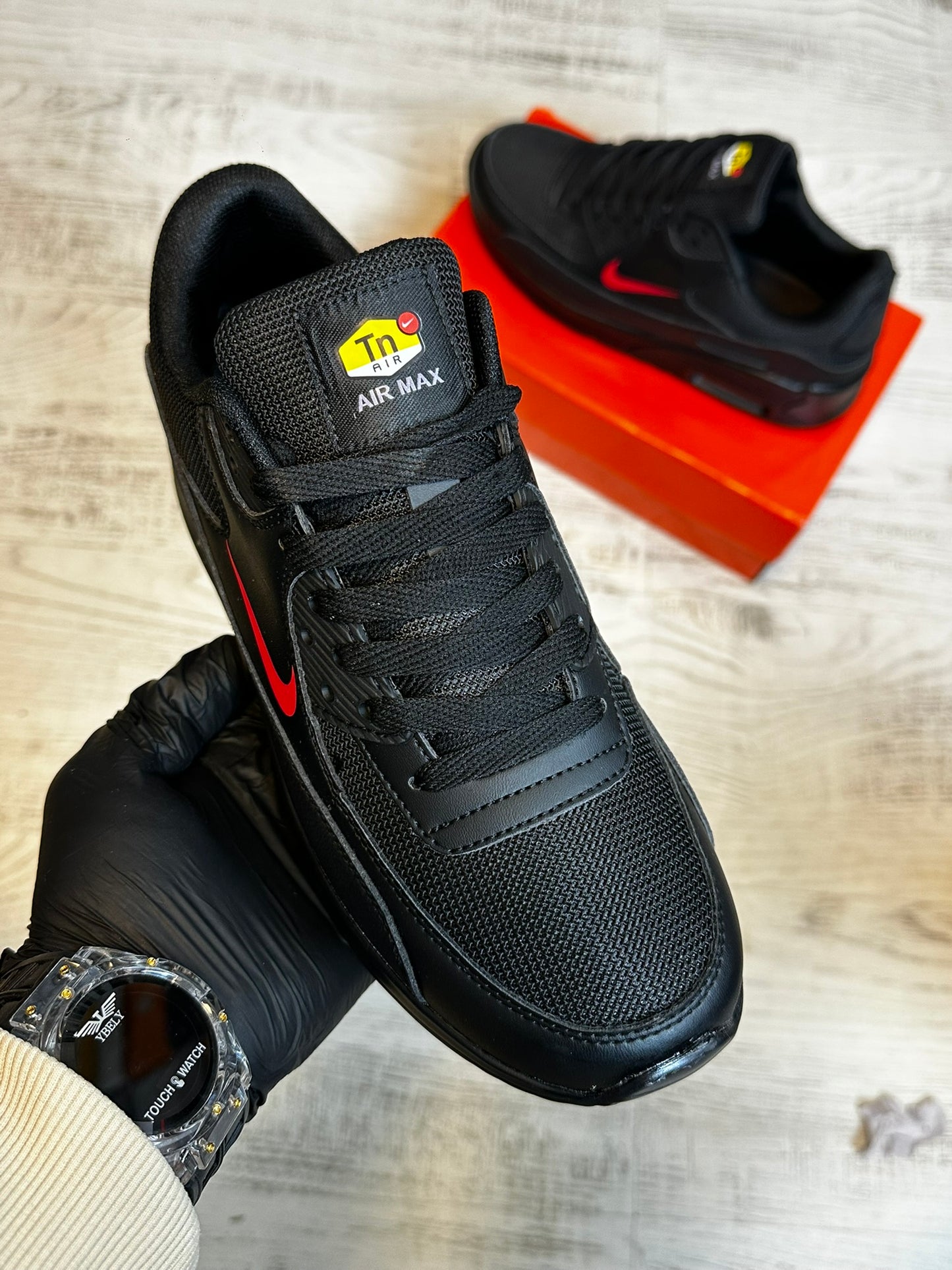 INCALTAMINTE BARBATI AIR MAX NEGRU-NEGRU MODEL NOU COD 442