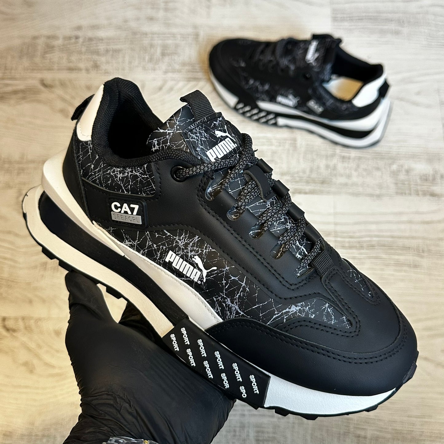 INCALTAMINTE CA-7 BARBATI NEGRU-ALB MODEL NOU COD 450