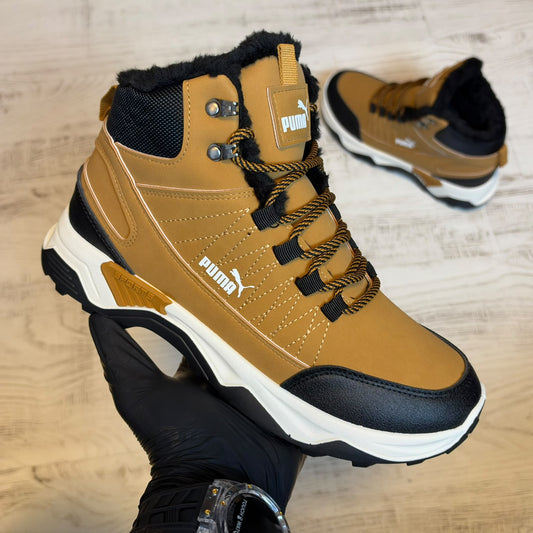 GHETE IMBLANITE CAMEL MODEL NOU COD 563
