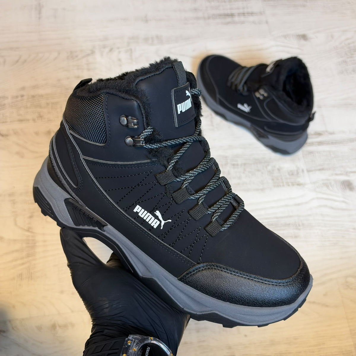 GHETE IMBLANITE NEGRU MODEL NOU COD 562